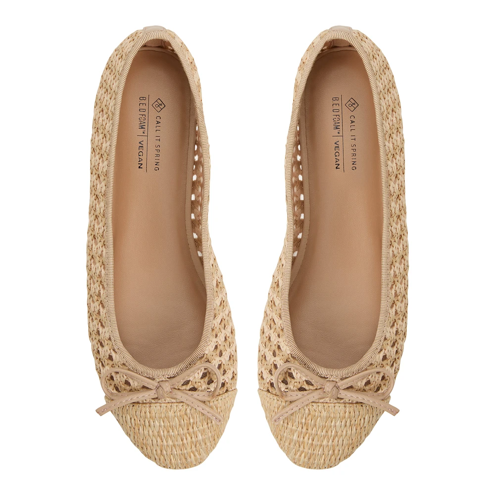 Sweety Natural Women's Ballerinas
