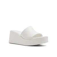 Tabatha White Women's Wedges