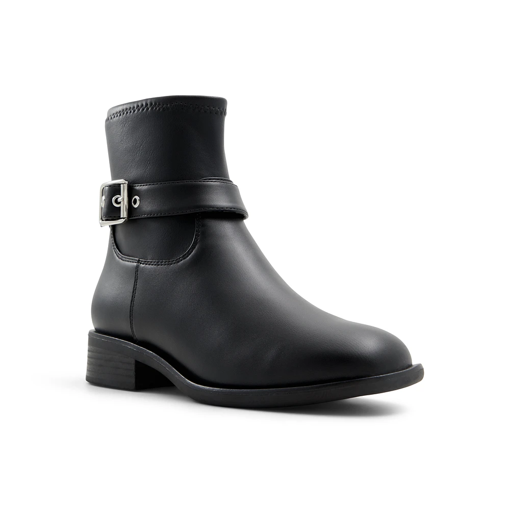 Taissa Block Heel Ankle Boots