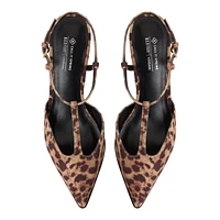Talaa Brown Overflow Women's Neutral Heels Bags