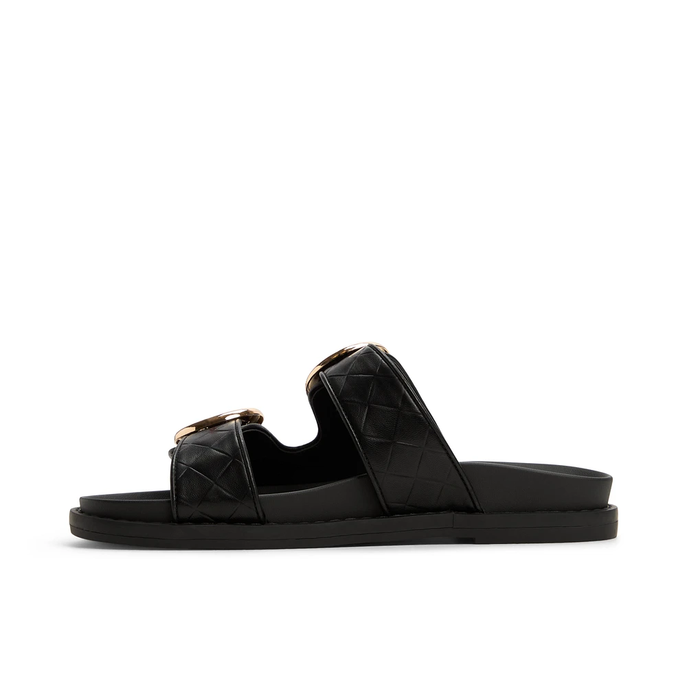 Taliah Autre Noir Femmes Claquettes | Boutique Spring Canada