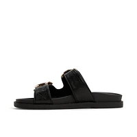 Taliah Autre Noir Femmes Claquettes | Boutique Spring Canada