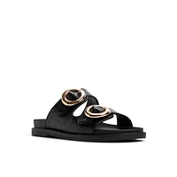 Taliah Autre Noir Femmes Claquettes | Boutique Spring Canada
