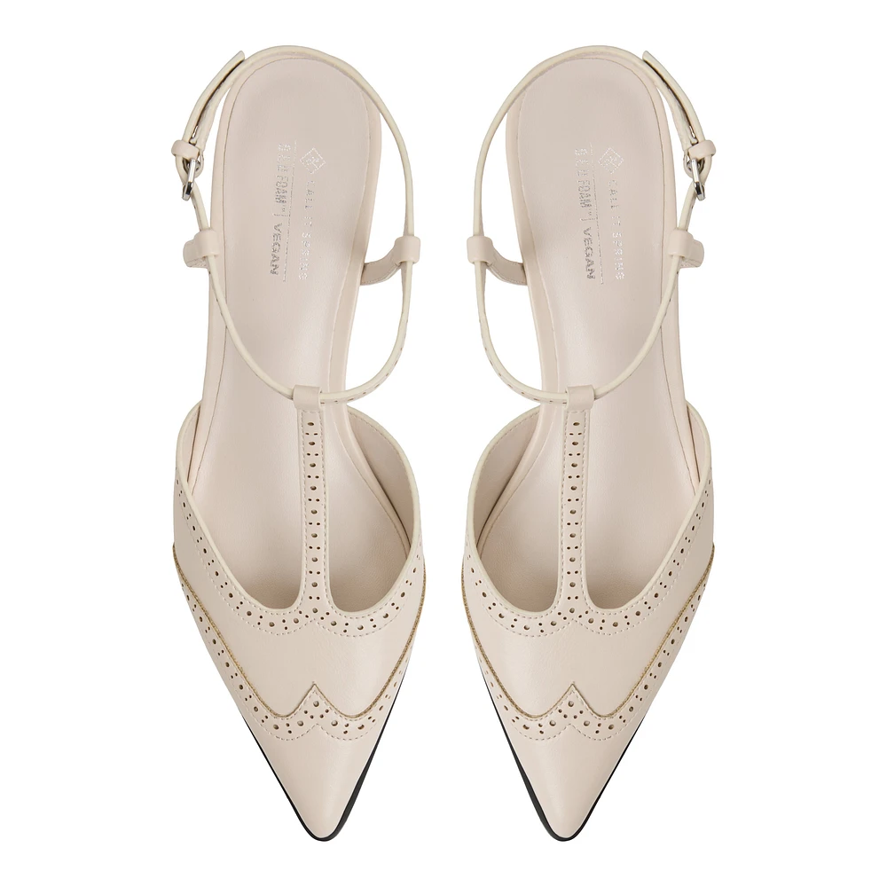 Taliia Glace Femmes Talons sacs neutres | Boutique Spring Canada