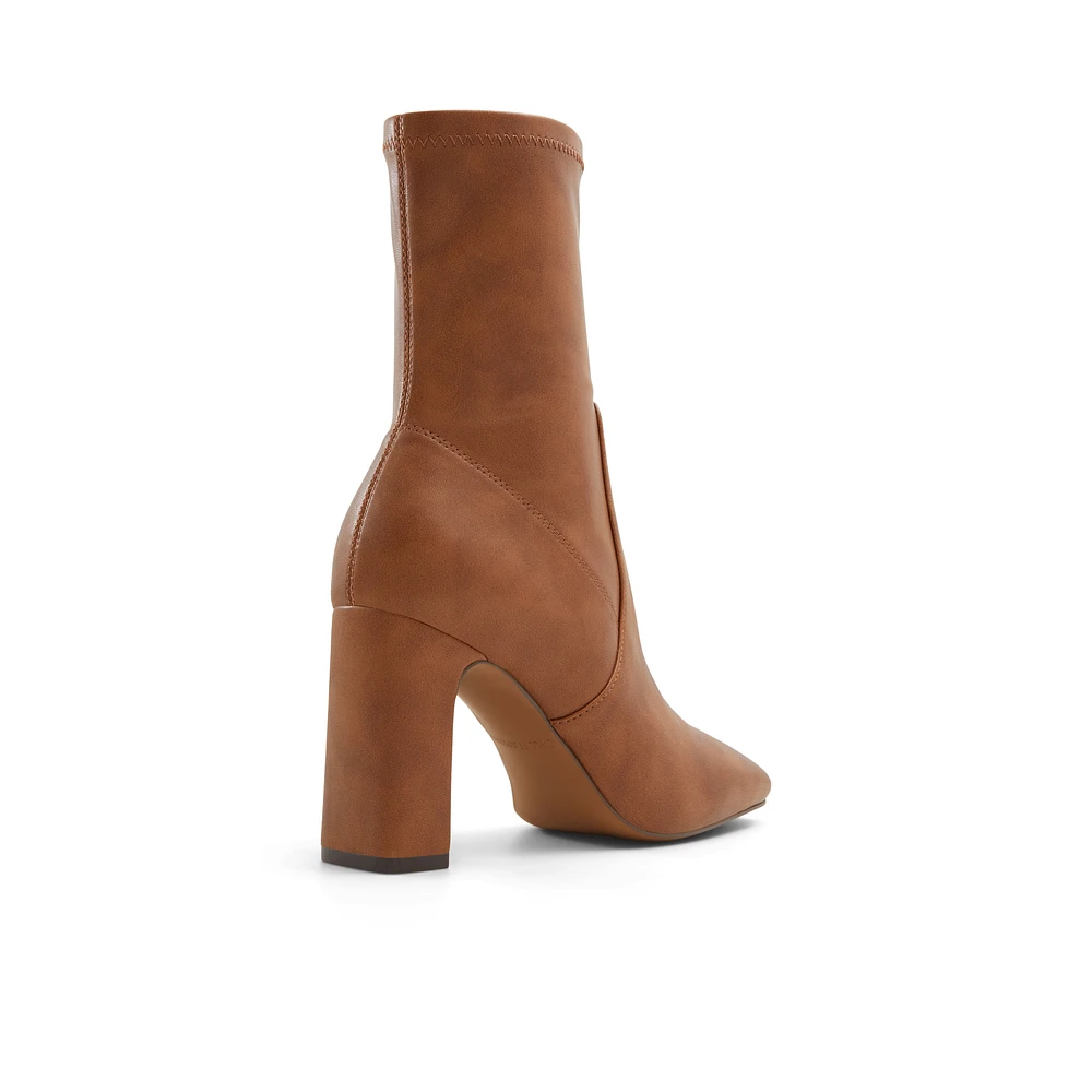 Tamera Light Brown Women's Ankle Boots