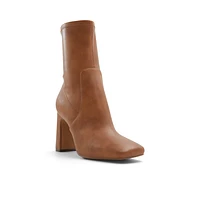 Tamera Light Brown Women's Ankle Boots