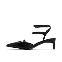 Tesssa Black Women's Lace up heels