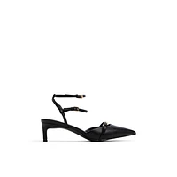 Tesssa Black Women's Lace up heels