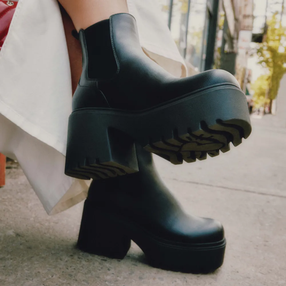 Thunderr Chunky heeled chelsea boots - Block heel
