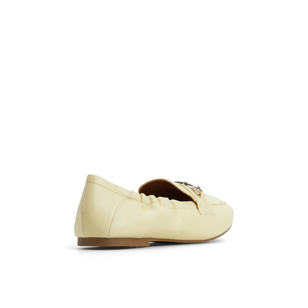 Tiera Light Yellow Women's Loafers