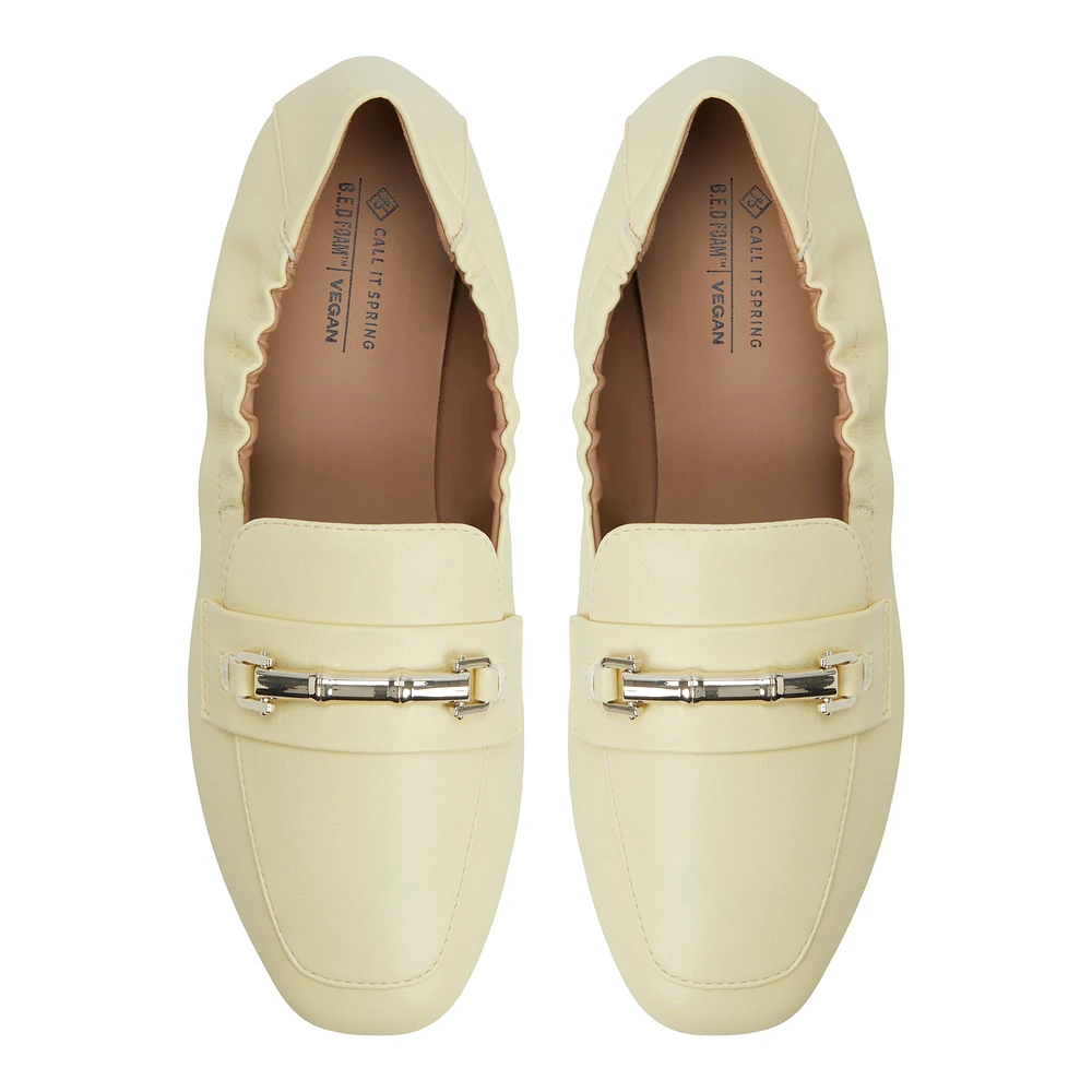 Tiera Jaune Clair Femmes Flâneurs | Boutique Spring Canada