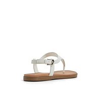 Tucson Blanc Femmes Talons plats | Boutique Spring Canada