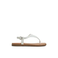 Tucson Blanc Femmes Talons plats | Boutique Spring Canada