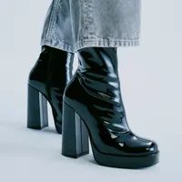 Tyrah High heel platform booties