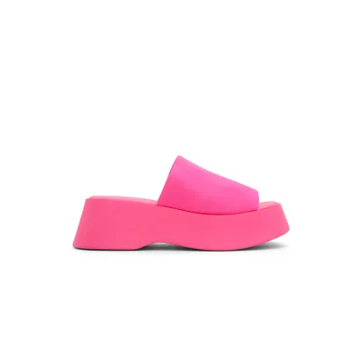 Venise Bright Pink Women's Wedges | Call It Spring Canada