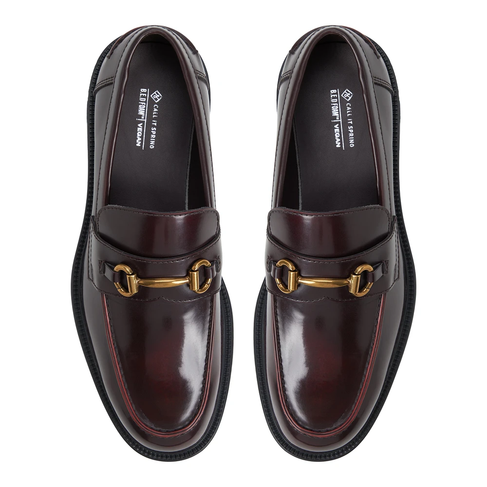 Walker Bordo Hommes Mocassins | Boutique Spring Canada