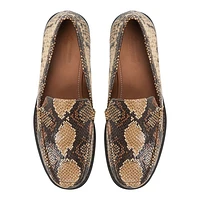 Wilshire Tan Synthetic Snake Men's Dress Shoes
