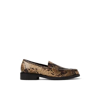 Wilshire Tan Synthetic Snake Men's Dress Shoes