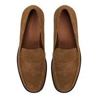 Wilshire Tan Synthetic Suede Men's Dress Shoes