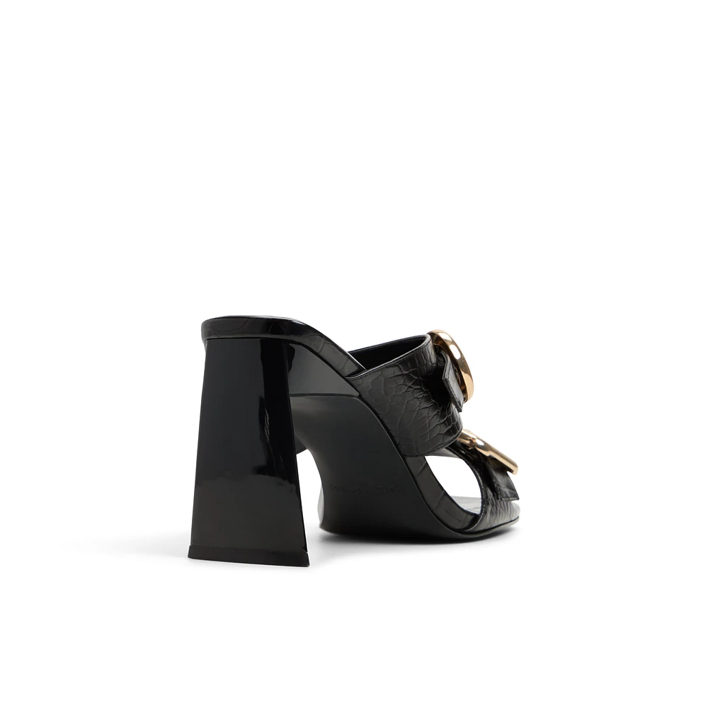 Zoeey Black Women's Mules