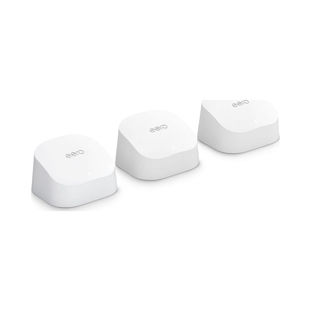 Eero 6 Wi-Fi 6 Dual-Band System - Router & 2 Extenders - White - B085WSCTS4 | Alexandria Mall