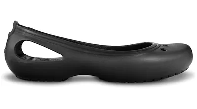Crocs Women's Kadee Flat; Black / Black