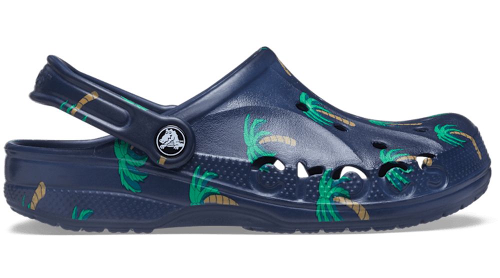 Crocs Baya Seasonal Printed Clog; Navy