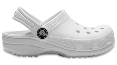 Crocs Kids' Classic Clog; White