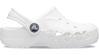 Crocs Toddler Baya Clog; White