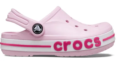 Crocs Toddler Bayaband Clog; Ballerina Pink / Candy Pink