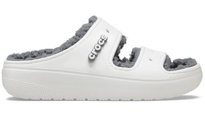 Crocs Classic Cozzzy Sandal; White