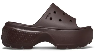 Crocs Stomp Slide; Mocha