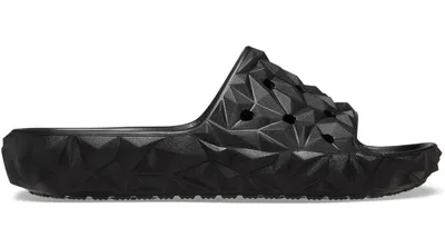 Crocs Classic Geometric Slide 2.0; Black