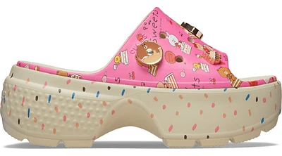 Crocs LINE FRIENDS Stomp Slide; Bone