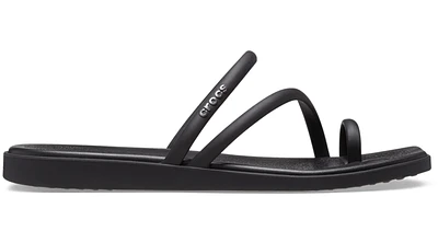 Crocs Women's Miami Toe Loop Sandal; Black