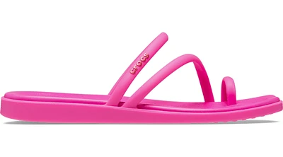 Crocs Women's Miami Toe Loop Sandal; Pink Crush