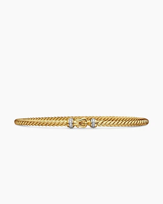 Buckle Bracelet 18K Gold with Diamonds