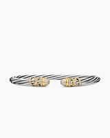 Helena Bracelet with 18K Yellow Gold and Diamonds, 4mm
