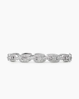 Stax Chain Link Bracelet in 18K Gold with Diamonds