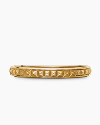 Modern Renaissance Pyramid Bracelet in 18K Yellow Gold, 8mm