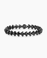 Armoury® Link Bracelet Black Titanium, 9.5mm