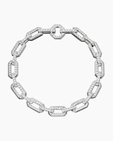 Pavé Chain Bracelet in 18K Gold with Diamonds