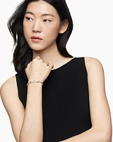 Pavé Chain Bracelet in 18K Gold with Diamonds