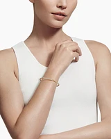 Petite Helena Two Station Wrap Bracelet 18K Yellow Gold with Diamonds