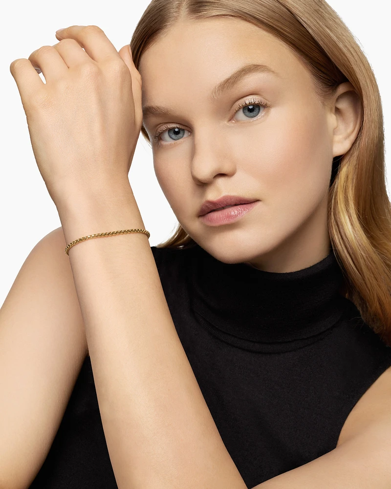 DY Bel Aire Chain Bracelet 18K Yellow Gold
