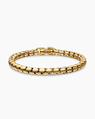 DY Bael Aire Box Chain Bracelet in 18K Yellow Gold, 5.2mm