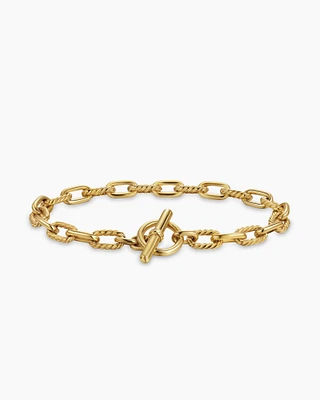 DY Madison® Toggle Chain Bracelet 18K Yellow Gold