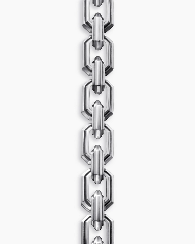 Deco Link Bracelet Sterling Silver, 11mm