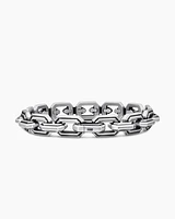 Deco Link Bracelet Sterling Silver, 11mm