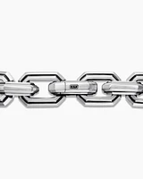 Deco Link Bracelet Sterling Silver, 11mm